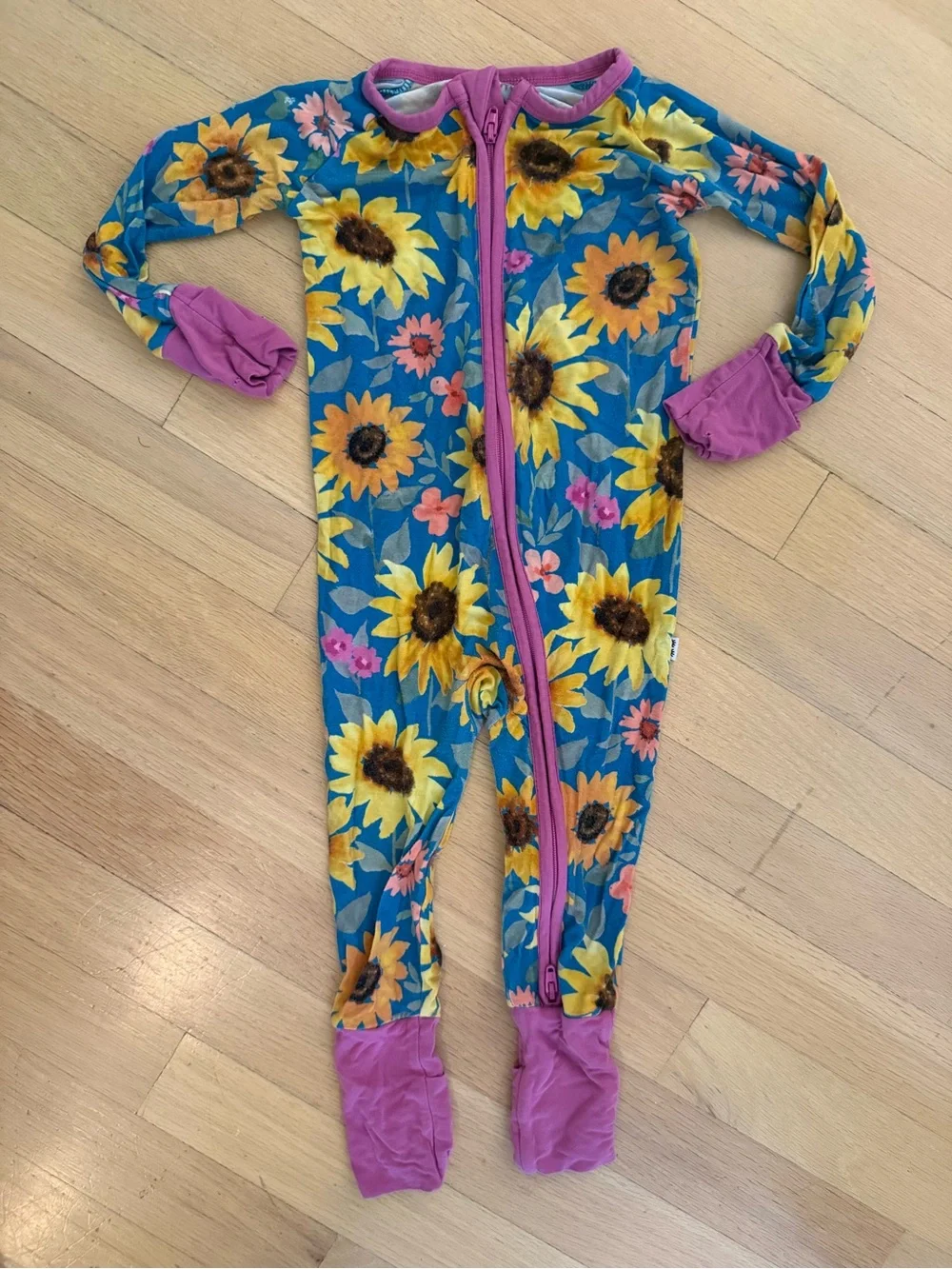 Little Sleepies Sunflower zippy